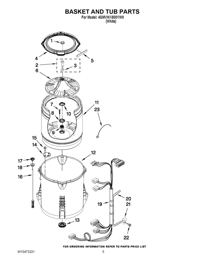 Diagram for 4GMVWX500YW0