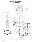 Diagram for 03 - Basket And Tub Parts