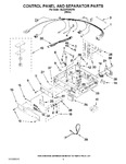 Diagram for 02 - Control Panel And Separator Parts