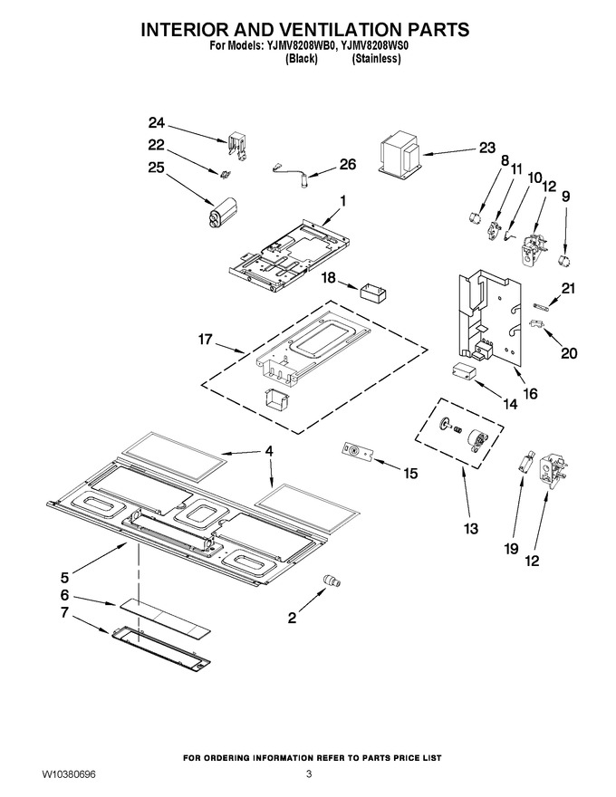 Diagram for YJMV8208WB0