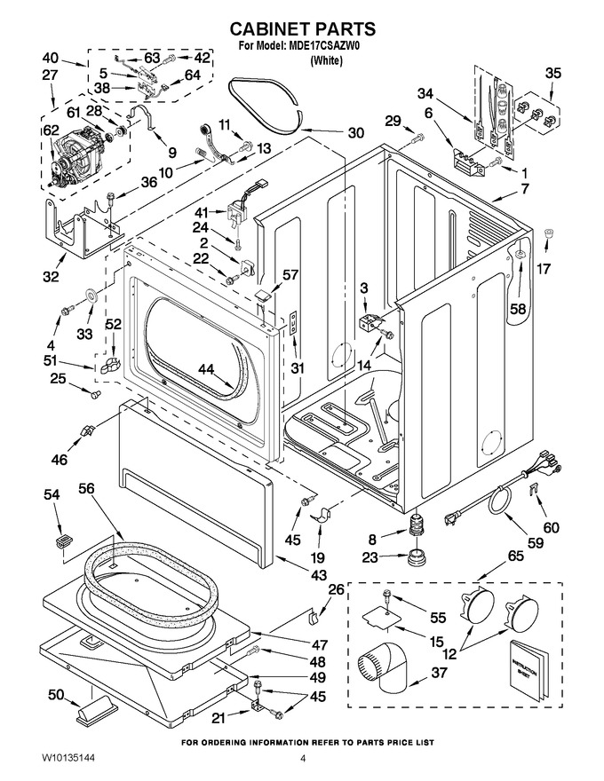 Diagram for MDE17CSAZW0