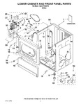 Diagram for 01 - Lower Cabinet And Front Panel Parts