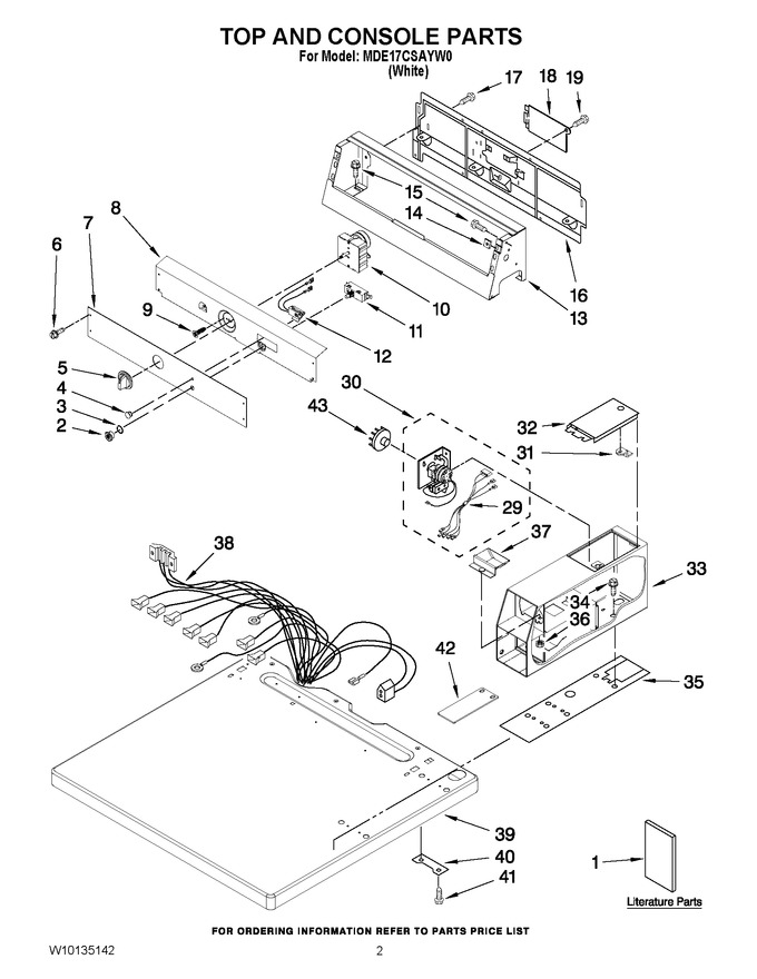 Diagram for MDE17CSAYW0