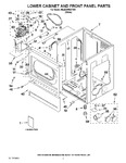 Diagram for 01 - Lower Cabinet And Front Panel Parts