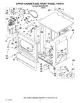 Diagram for 03 - Upper Cabinet And Front Panel Parts