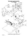 Diagram for 01 - Top And Console Parts