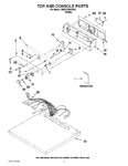 Diagram for 01 - Top And Console Parts