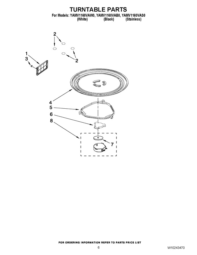 Diagram for YAMV1160VAB0