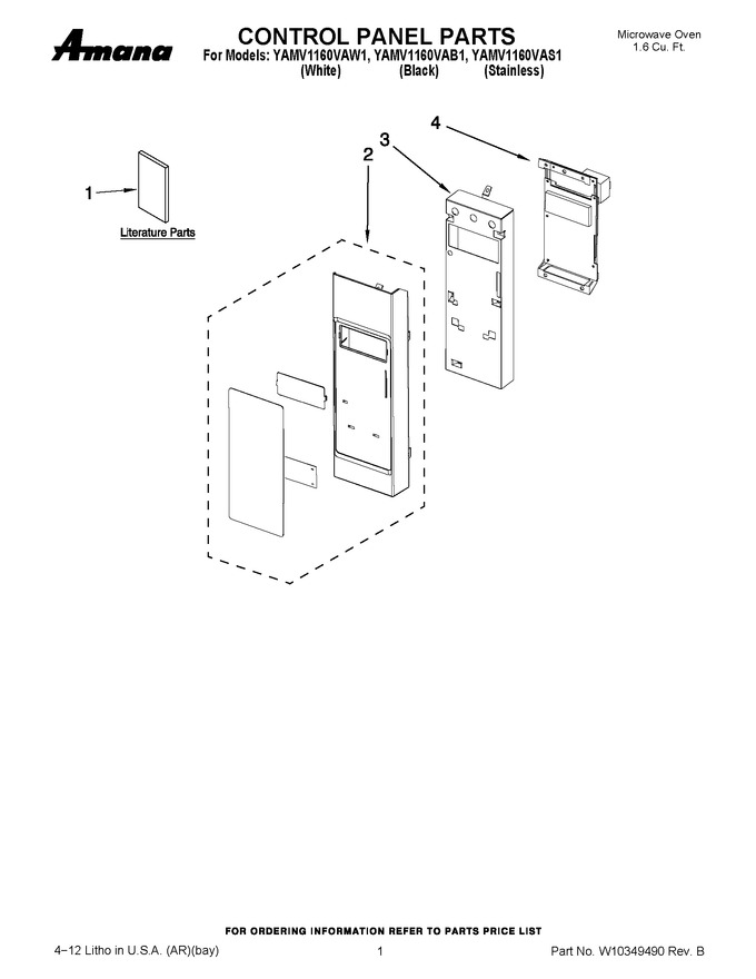 Diagram for YAMV1160VAB1