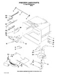 Diagram for 02 - Freezer Liner Parts