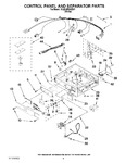 Diagram for 02 - Control Panel And Separator Parts