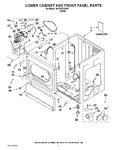 Diagram for 01 - Lower Cabinet And Front Panel Parts