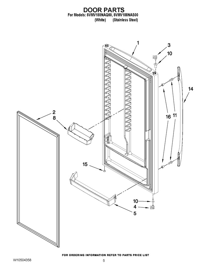 Diagram for 5VMV188NAQ00