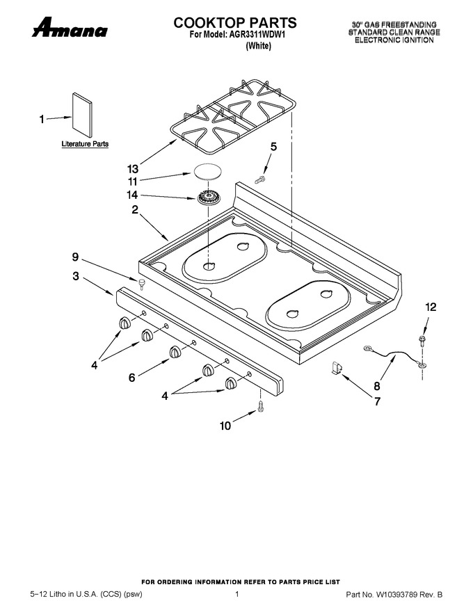 Diagram for AGR3311WDW1