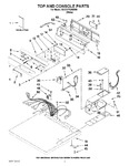 Diagram for 01 - Top And Console Parts