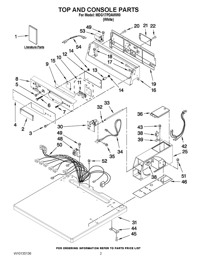 Diagram for MDG17PDAWW0