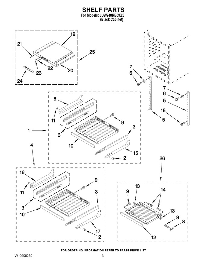 Diagram for JUW248RBCX23