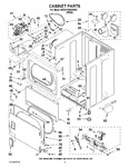 Diagram for 02 - Cabinet Parts