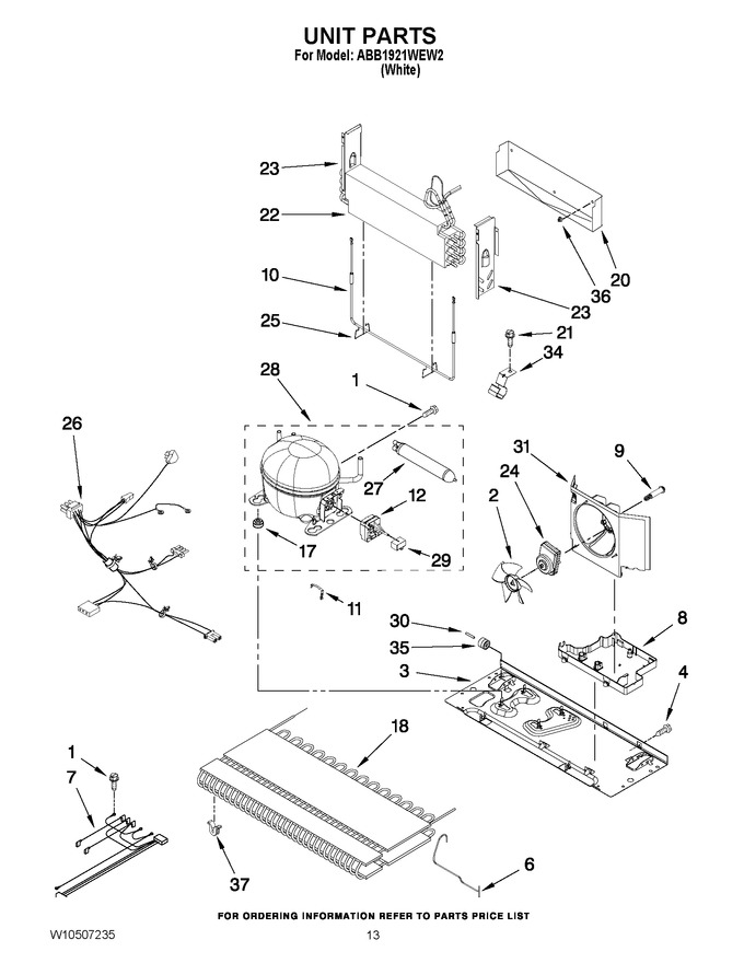 Diagram for ABB1921WEW2