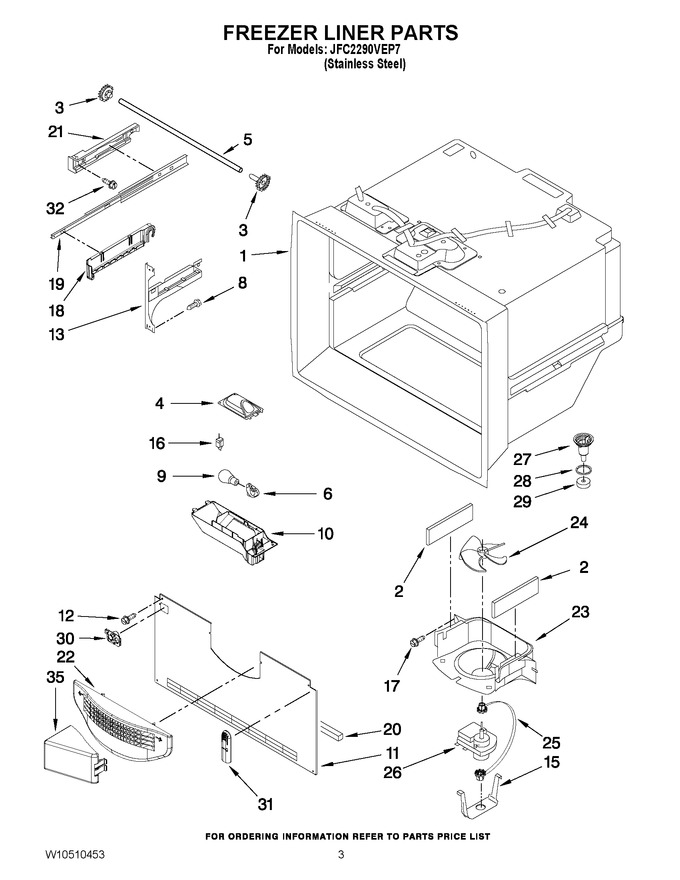 Diagram for JFC2290VEP7