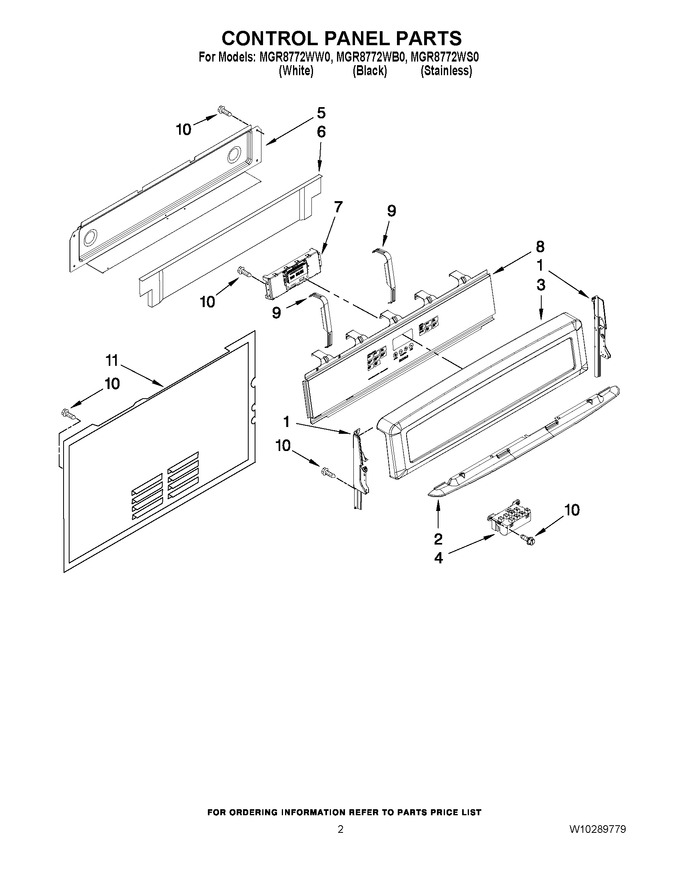 Diagram for MGR8772WB0