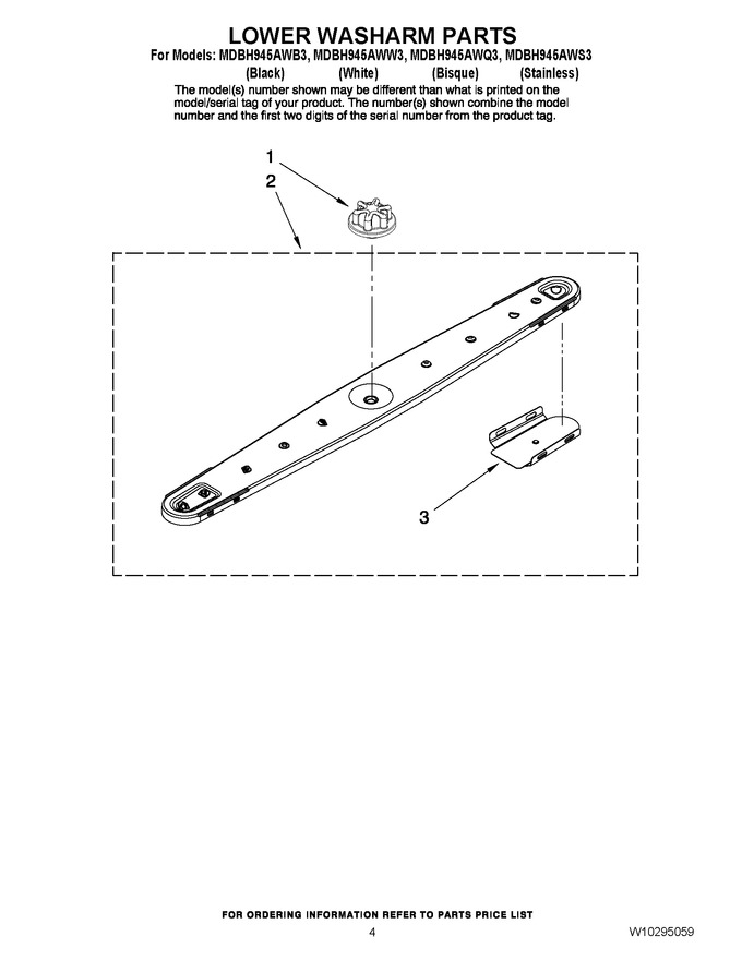 Diagram for MDBH945AWS3