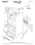 Diagram for 01 - Cabinet Parts