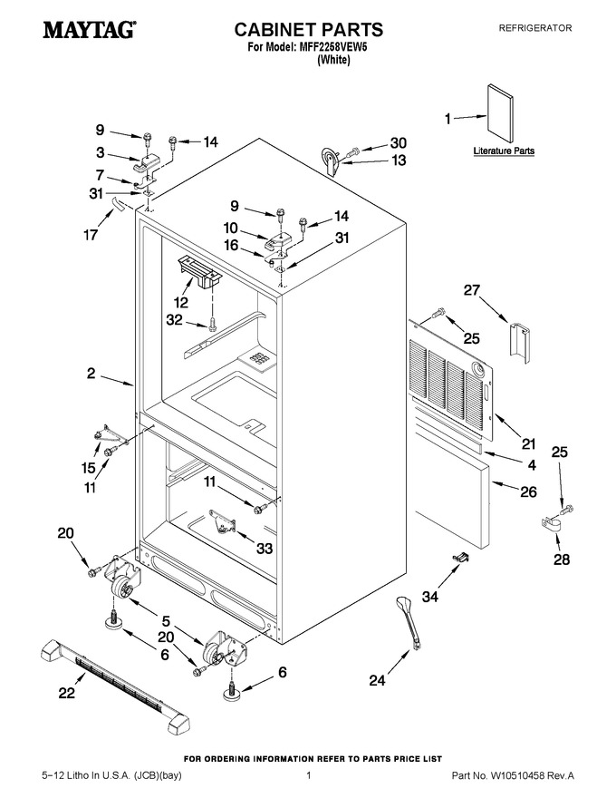 Diagram for MFF2258VEW5