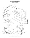 Diagram for 02 - Freezer Liner Parts