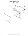 Diagram for 03 - Freezer Door Parts