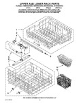 Diagram for 09 - Upper And Lower Rack Parts