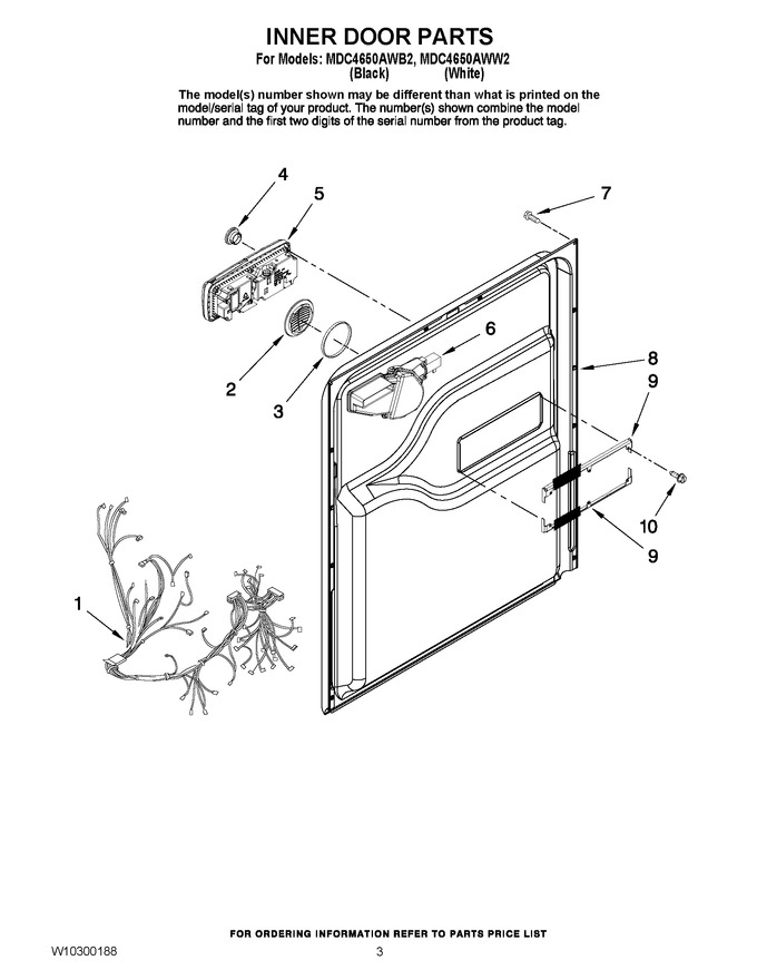 Diagram for MDC4650AWW2