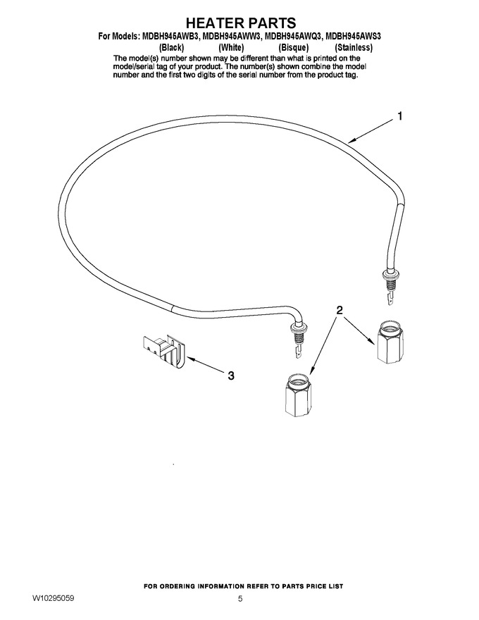 Diagram for MDBH945AWS3