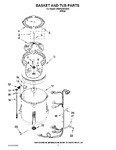 Diagram for 03 - Basket And Tub Parts