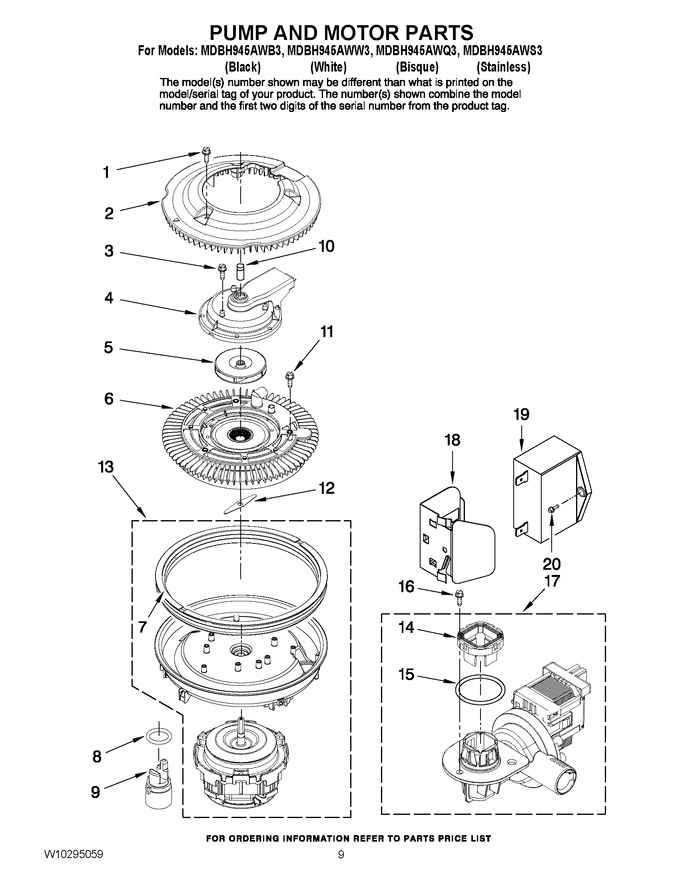 Diagram for MDBH945AWW3