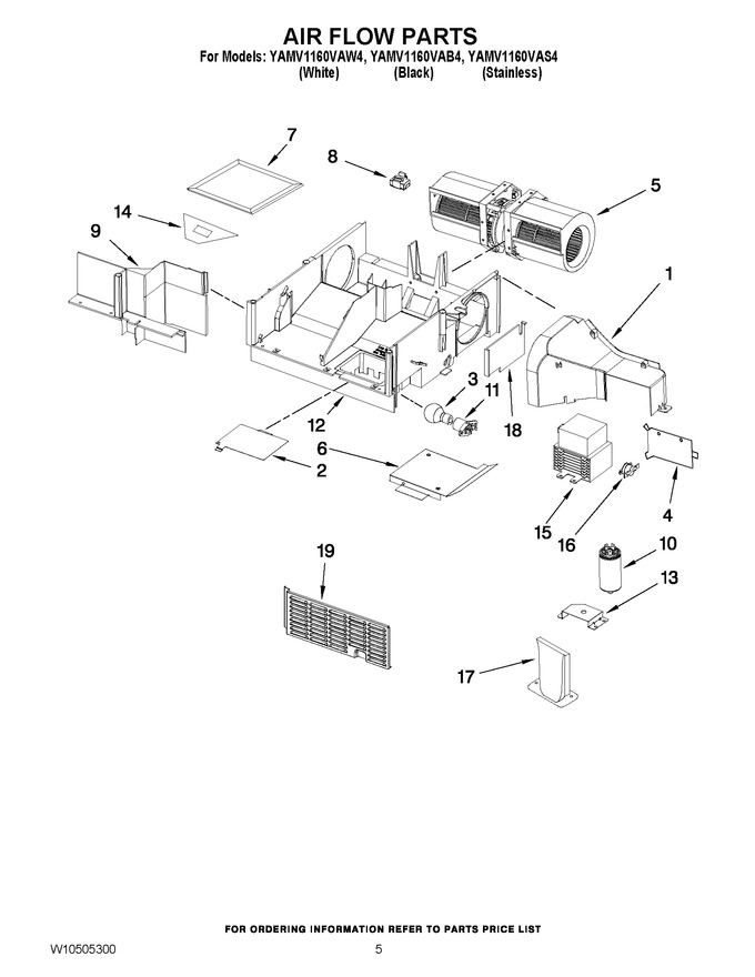 Diagram for YAMV1160VAS4