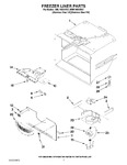 Diagram for 02 - Freezer Liner Parts