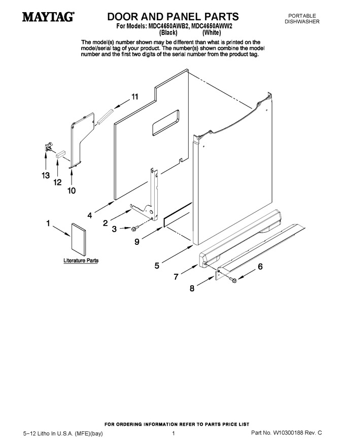 Diagram for MDC4650AWB2