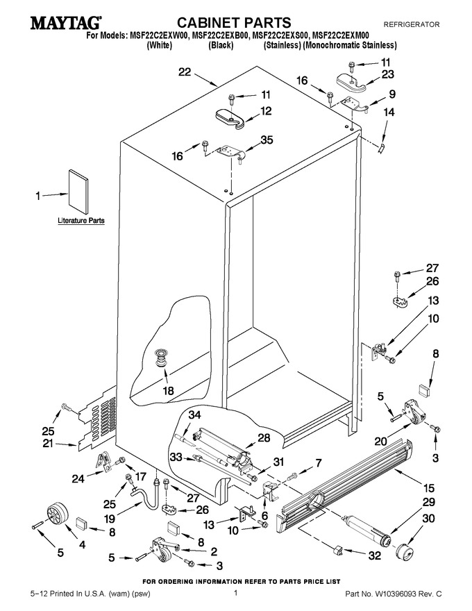 Diagram for MSF22C2EXB00