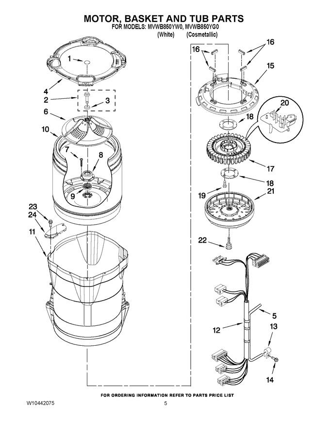 Diagram for MVWB850YW0