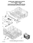 Diagram for 09 - Upper And Lower Rack Parts