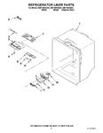 Diagram for 04 - Refrigerator Liner Parts