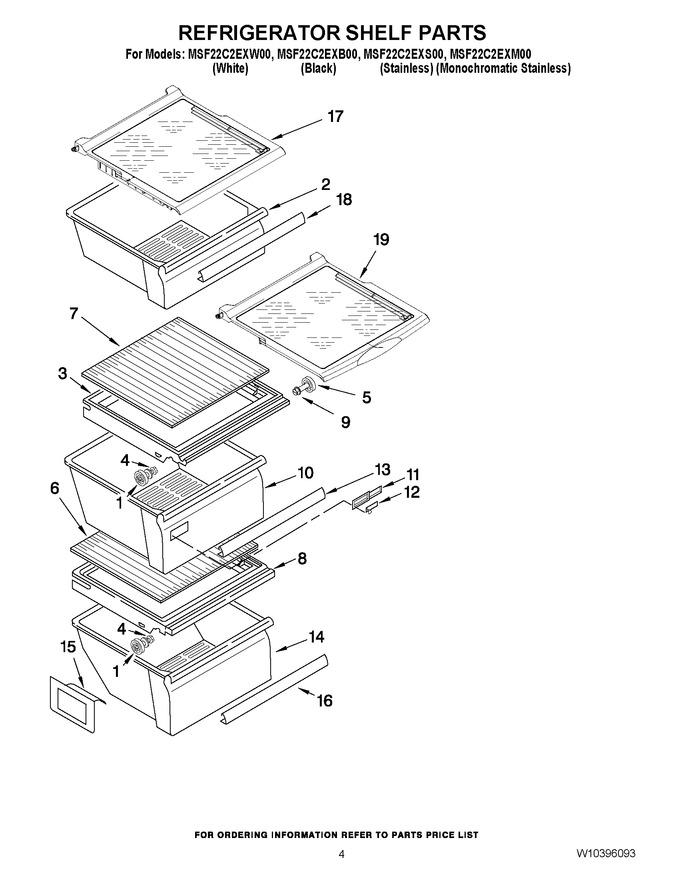 Diagram for MSF22C2EXW00