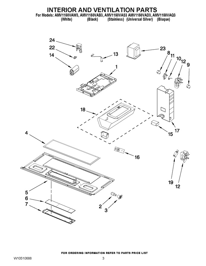 Diagram for AMV1150VAW3