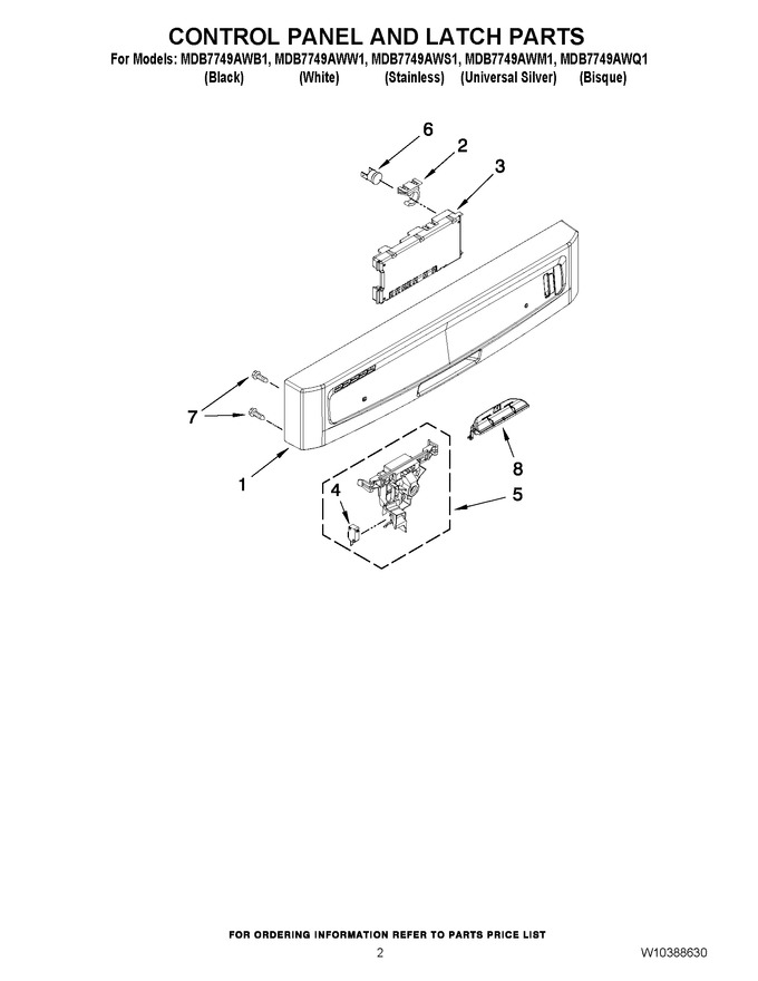 Diagram for MDB7749AWW1