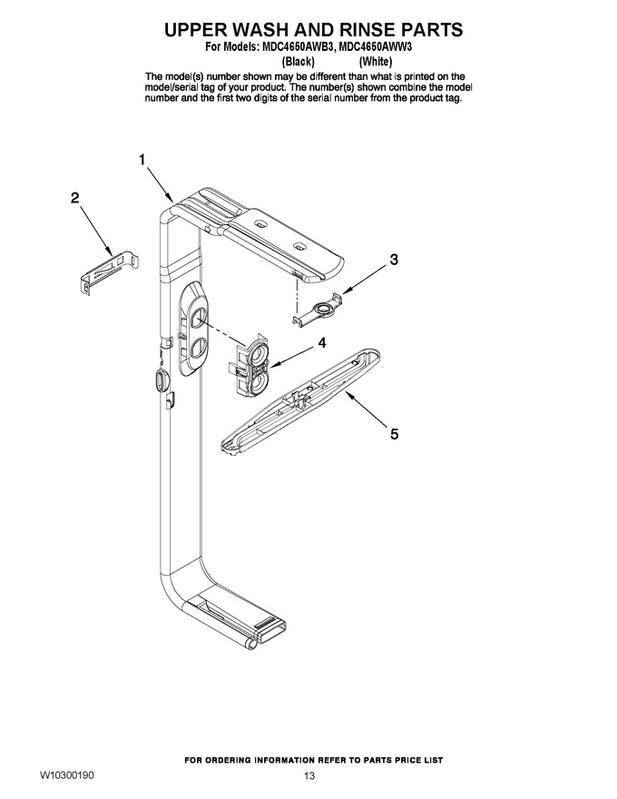 Diagram for MDC4650AWW3