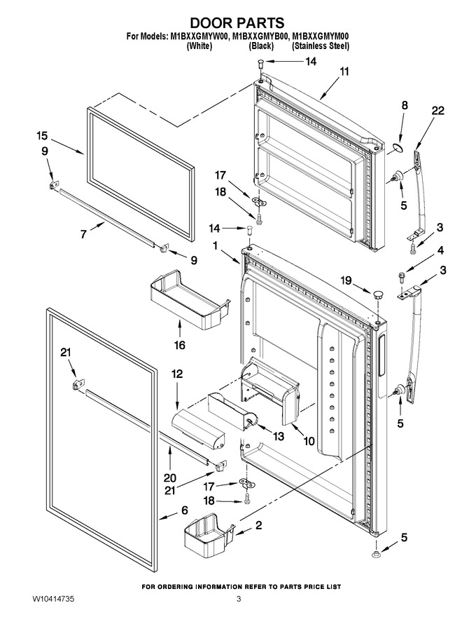 Diagram for M1BXXGMYW00