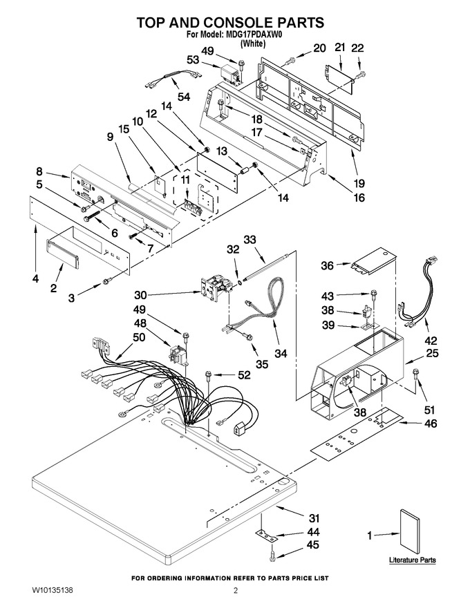 Diagram for MDG17PDAXW0