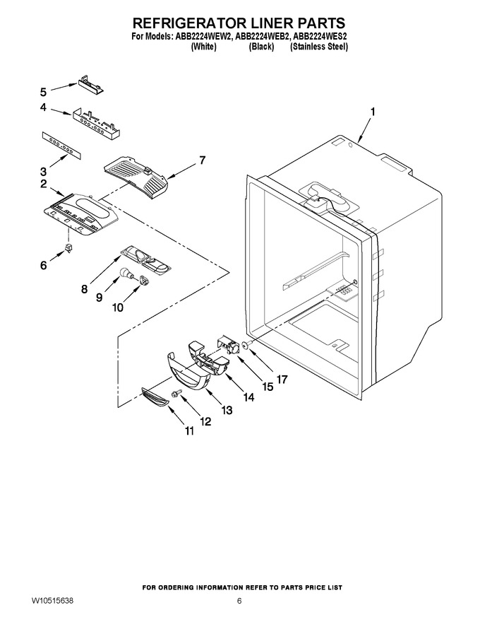 Diagram for ABB2224WES2