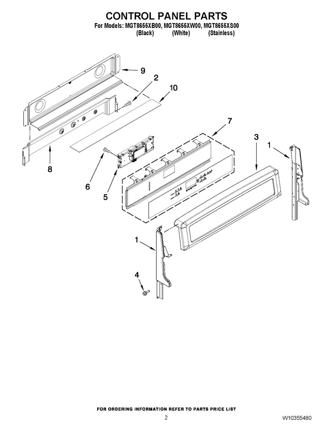 Diagram for MGT8655XS00